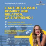 Conférence L'art de la Paix - Rompre une relation, ça s'apprend - avec Caroline Alix, médiateur, avocat en Guadeloupe